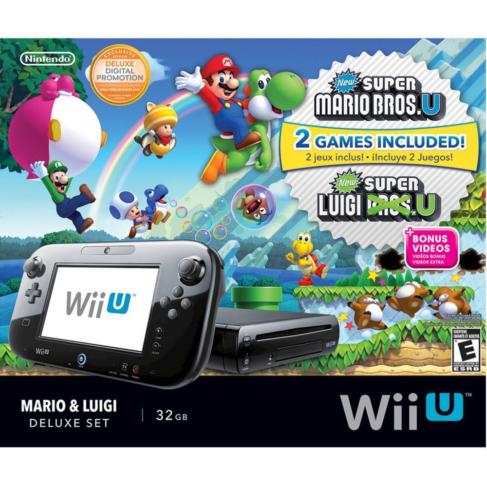 UPC 045496881245 product image for Nintendo Wii U 32GB with Mario U and Luigi U (Nintendo Wii U) | upcitemdb.com