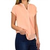 Women's CAP SLEEVE AIRFLOW BLOUSE - Renuar - 3 of 3