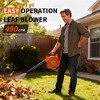 28CC Gas Leaf Blower, 490 CFM 280 MPH Handheld 2-Stroke Blower, Lightweight Power for Lawn, Driveway & Snow - 3 of 4