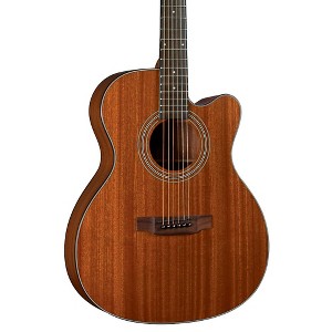 Bristol BM-15CE OOO Acoustic-Electric Guitar Natural - 1 of 2