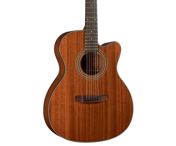 Bristol BM-15CE OOO Acoustic-Electric Guitar Natural