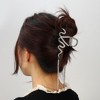 Unique Bargains Women's Metal Hair Claws 4.29"x2.32"x1.02" 1Pc - 2 of 4