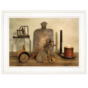 Gulches White Framed Sweet Cream Butter Cozy Print Wall Art - 1 of 3