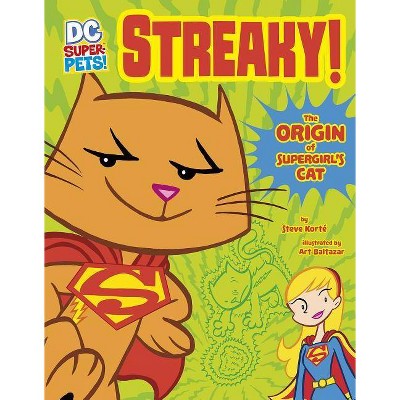 Streaky - (DC Super-Pets Origin Stories) by  Steve Korté (Paperback)