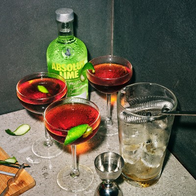 Absolut Lime Vodka - 1L Bottle