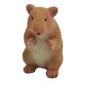 Collectible Wildlife Gifts | Hamster, Hammy, Rubber Animal, Educational, Realistic, Hand Painted,  Model,   Gift,    1 1/2"     F1677 B63 - 3 of 4