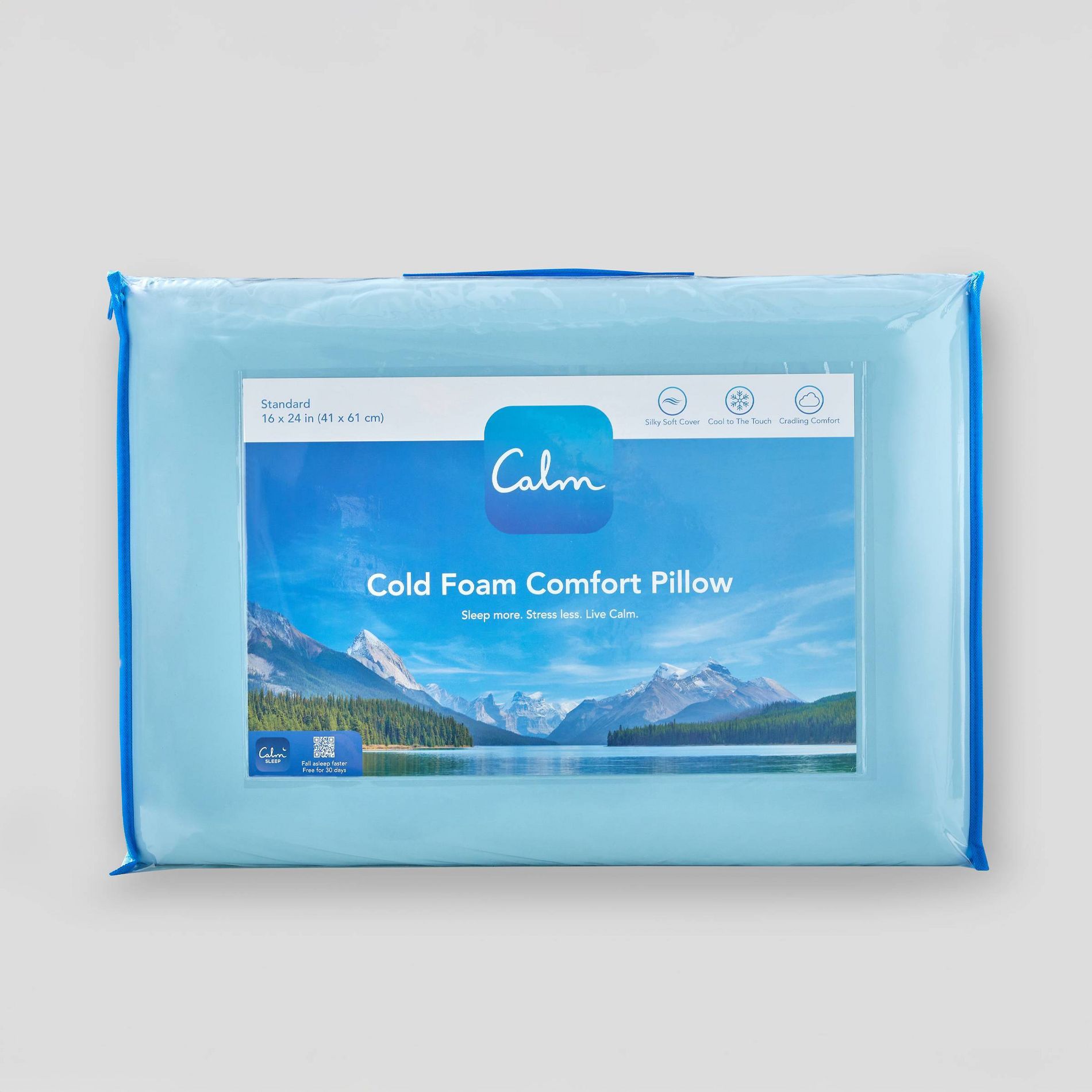 Calm Cooling Memory Foam Soft/Medium Bed Pillow