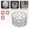 Unique Bargains Centerpiece Decor Openwork Crystal Glass Votive Tea Light Holder - 3 of 4
