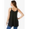 Roaman's Women's Plus Size V-Neck Cami - image 3 of 4