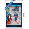 Trends International Marvel Toy Vault - Captain America Framed Wall Poster Prints - 3 of 4