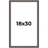 PosterPalooza | Deco Black Picture Frame - UV Acrylic, Foam Board Backing, Hanging Hardware - 2 of 4
