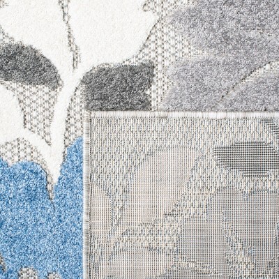 Cabana CBN308 Loomed Indoor Area Rug - Grey/Blue - 5'3"x7'6" - Safavieh