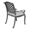 NicBex 1pc Outdoor Dining Chairs with Cushions and Aluminium Frame for Patio,Backyard,Gray - 4 of 4