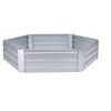 LuxenHome Galvanized Steel Hexagon Raised Garden Bed Planter - 4 of 4