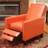 Lyngins Modern Upholstered Recliner Chair with Push Back & Footrest,Armchair Accent Chair for Living Room,Bedroom - 3 of 4