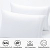 300 Thread Count Rayon From Bamboo Sheet Set, Cooling Bed Sheets with 16" Deep Pocke - 3 of 4
