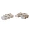 Oversized Corduroy Cloud 6-Module U-Shaped Sectional Sofa with Chaise - 4 of 4
