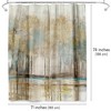 Americanflat 71x74 Woodlot Shower Curtain - 100% Polyester Shower Curtain - 2 of 4