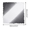 INSPIRE CHIC Women's Gradient Color Chiffon Small Square Colorful Lightweight Soft Sheer Ruffle Scarves 1Pc - 3 of 4