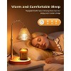 FAAYFIAN Adjustable Candle Warmer Lamp with Timer,Wood Base Metal Shade,Birthday Gifts for Women Mom - 3 of 4