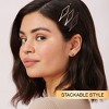 scünci No-Slip Grip Diamond Shaped Bobby Pins - Assorted Colors - All Hair - 10pcs - 3 of 4