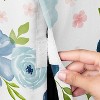 Sweet Jojo Designs Dog Crate Kennel Cover 36in. Watercolor Floral Navy Blue and Pink - 3 of 4