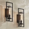Possini Euro Design Possini Euro Castello 18"H Black Marine Outdoor Wall Light Set of 2 - 2 of 4