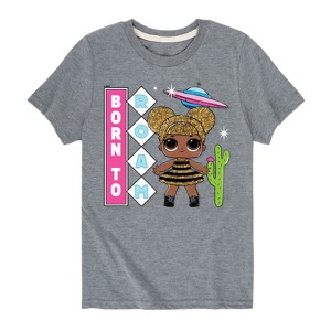 Boys' - LOL Surprise! - Queen Bee Born To Roam Short Sleeve Graphic T-Shirt - 1 of 4