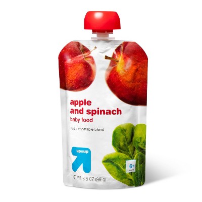Stage 2 Apple & Spinach Baby Meals - 3.5oz - up & up™