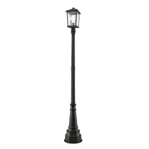 Beacon 3-Bulb Outdoor Glass Light Fixture - Dimmable, Wet Rated, 14.25" x 93.75" - 1 of 1