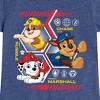 Girls' - Paw Patrol - Chase Rubble Marshall Hexagons Fitted Short Sleeve Graphic T-Shirt - 2 of 4