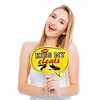Big Dot of Happiness Funny Grand Slam - Fastpitch Softball - Birthday Party or Baby Shower Photo Booth Props Kit - 10 Piece - 2 of 4