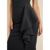 VENUS Womens Cutout Ruffle Dress - 4 of 4