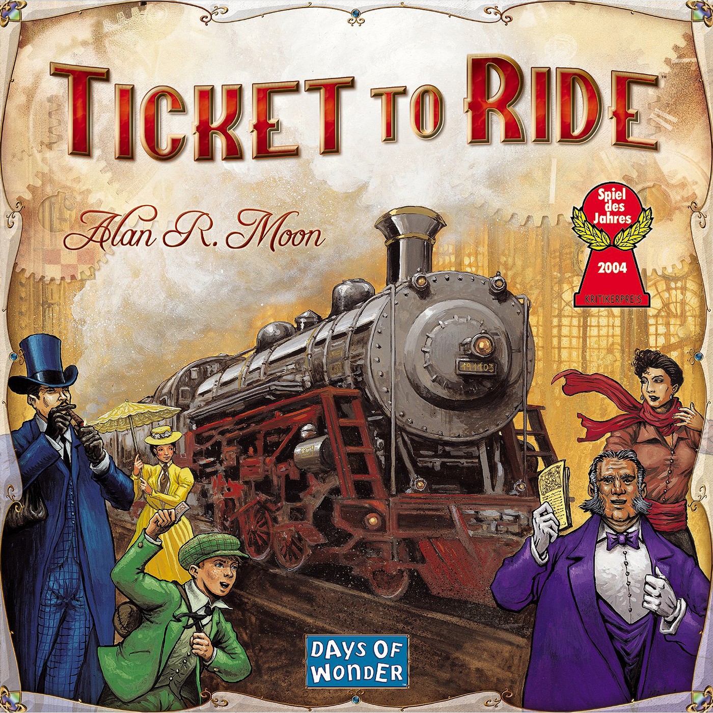 Ticket To Ride Board Game - image 1 of 3