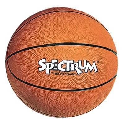 S&S Worldwide Pallone Da Basket Composito S-500 | Dimensioni Ufficiali 74,9 Cm, Cuciture Piatte