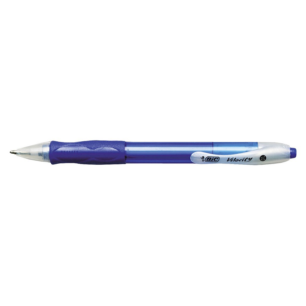 UPC 070330162631 product image for BIC Velocity Retractable Medium Sized Ballpoint Pen - Blue (12 Pack) | upcitemdb.com