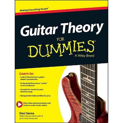 Guitar Theory for Dummies - by  Desi Serna (Paperback)