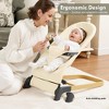 Grungis Ergonomic Baby Bouncer,Foldable Baby Bouncer Seat with 3 Height Adjustments,Portable Newborn Rocker for Babies 0-6 Months - 2 of 4