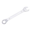 Unique Bargains High Carbon Steel Metric Offset 6-Point End and Angled Open-End Thin Combination Wrench - 3 of 4