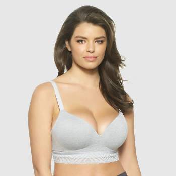 Paramour By Felina Women's Amaranth Cushioned Comfort Unlined Minimizer Bra  (sparrow, 36d) : Target