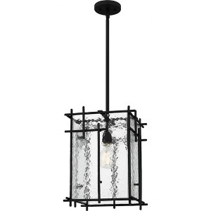 Quoizel Lighting Daphne 1 - Light Pendant in  Matte Black - 1 of 4