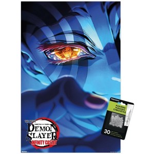 Trends International Demon Slayer: Infinity Castle (2025) - Akaza Key Art Unframed Wall Poster Prints - 1 of 4