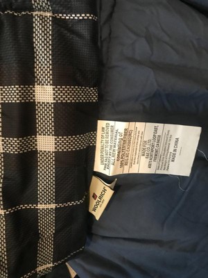Flint Cozyspun Down Alternative Comforter Mini Set Navy - Woolrich : Target