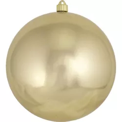 Christmas by Krebs Gilded Gold Shatterproof Christmas Ball Ornament 10" (250mm)