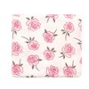 Little Treasure Baby Girl Cotton Flannel Receiving Blankets, Rose Leopard 4-Pack, One Size - 2 of 2