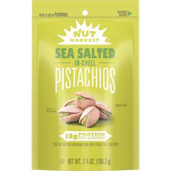 Nut Harvest Salted Pistachios - 3.75oz