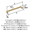 Amerock Balata Pull for Cabinets, Drawers, and Furniture - 3 of 4