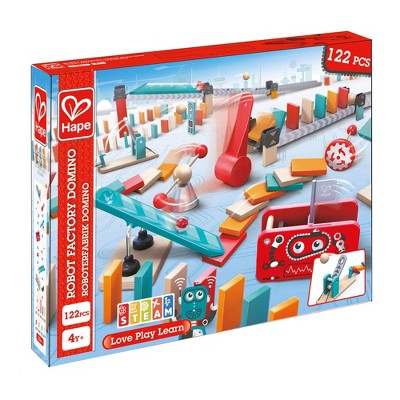 Hape: Wooden Double-Sided Domino Ball Set
