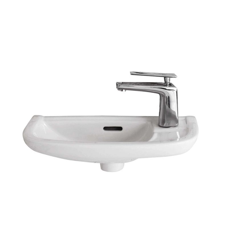 Fine Fixtures Small Wall Mounted Bathroom Sink, 5 of 7