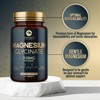 Magnesium Pills Extra Strength Chelated for Ultra Absorption Magnesium Glycinate - 60 Count - 4 of 4